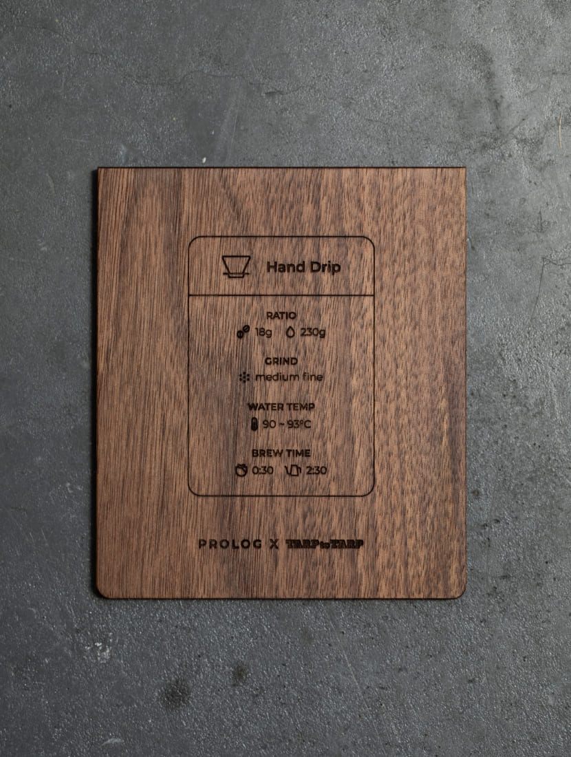 完売品 Wood Reminder / PROLOG x TARPtoTARP